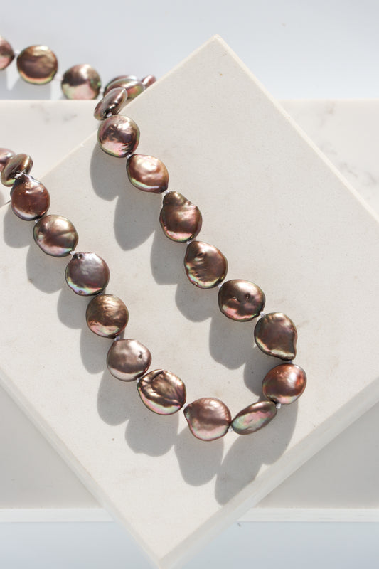 Gaia Linear Pearls in Copper